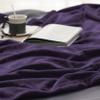 Bedsure GentleSoft Purple Fleece Blankets King Size - Bed Blanket Soft Lightweight Plush Cozy Fuzzy Luxury Microfiber, 108x90 inches view 4