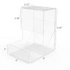 FixtureDisplays 6"w x 8.6"h x 8"d Gravity Dispenser, Acrylic Plaxiglass Candy Bin Compartment 13035 view 2