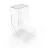 FixtureDisplays 6"w x 8.6"h x 8"d Gravity Dispenser, Acrylic Plaxiglass Candy Bin Compartment 13035 view 4