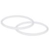 Instant Pot 2-Pack Sealing Ring 5 & 6-Qt, Inner Pot Seal Ring, Electric Pressure Cooker Accessories, Non-Toxic, BPA-Free, Replacement Parts, Clear view 3