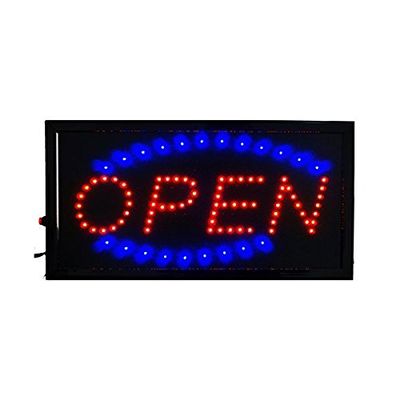 Business Open LED Sign Flashing Animation 19"x10"x1" L30
