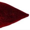 YUGA Home Dcor Throw Pillow Solid Maroon Decorative Velvet Cushion Cover - Choose Size view 4