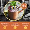 Moscow Mule Copper Mug by Solid Copper - Authentic Moscow Mule Mugs Unlined 16 oz view 3