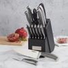 CUISINART Block Knife Set, 15pc Cutlery Knife Set with Steel Blades for Precise Cutting , Lightweight, Stainless Steel, Durable & Dishwasher Safe,C77SS-15P view 4