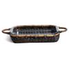 The Basket Lady Wicker Casserole Basket, 4 Quart, Antique Walnut Brown view 3
