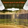 Twinkle Star 300 LED Curtain String Lights, 8 Modes Plug in Fairy Lights for Bedroom,Wedding,Party,Birthday, Hanging Twinkle Light for Indoor Outdoor Wall Window Backdrop Decoration, Warm White view 2