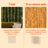 Twinkle Star 300 LED Curtain String Lights, 8 Modes Plug in Fairy Lights for Bedroom,Wedding,Party,Birthday, Hanging Twinkle Light for Indoor Outdoor Wall Window Backdrop Decoration, Warm White view 4