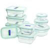Glasslock 18-Piece Assorted Oven Safe Container Set view 1