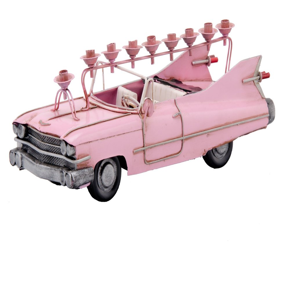 Copa Judaica Menorah Cadillac, Pink