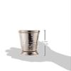 Elegance 12 oz Hammered Mint Julep Cup, Large, Silver view 2