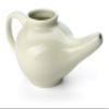 Into the Scented Garden Aromatic Salt Premium Ceramic Neti Pot, Green view 1