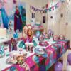 Disney Frozen Birthday Party Scene Setters Wall Decorating Kit (5 Pack), Multi Color, 59" x 65". view 3