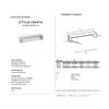 Alno A515-SN Style Cents Modern Pulls, Satin Nickel view 2