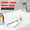 Chef Craft Select Can Opener with Tapper, 6.5 inches in length, Nickle Plated view 2