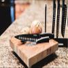 Cuisinart C77NS-7P Classic Nonstick Edge Collection 7-Piece Cutlery Knife Set with Acrylic Stand, Black view 2