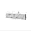Rev-A-Shelf 12" Pull Out Closet Organization Rack for Belts, Ties and Scarves, Accessories Storage Hanger with Mounting Hardware, Chrome, BRC-12CR view 1