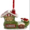 Cosmos Gifts 10940 Holiday Shoe House Figurine, 4-1/8-Inch view 1