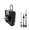 Seiko-SKP Quartz Clock Movement Kit with 5" Black Spade Hands for Dials up to 1/4" view 1