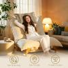 ZIMASILK 100% Pure Mulberry Silk Pillow Cases for Hair and Skin, Soft, Hypoallergenic & Smooth, Both Sides Grade 6A Silk, with Hidden Zipper, Gift for Women Men, 1pc (Queen 20''x30'', Taupe) view 4