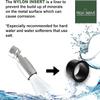 High Sierra - CLASSIC Solid Metal 1.8 GPM Award Winning. Low Flow Shower Head with Trickle Valve. Lead-Free. Patented Nozzle Never Clogs - Brushed Nickel Finish view 3