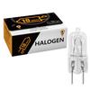 10 Pack-G8 50W 120V Halogen Light Bulbs JCD Type 110v 130v 50 Watt T4 G8 Under Cabinet Puck Lamp 120 Volt Undercabinet Microwave Oven Stove Top Kitchen Appliance Replacement Lighting Bi Pin Clear Lens view 3