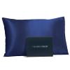Fishers Finery 25mm 100% Pure Mulberry Silk Pillowcase (Navy King) view 1