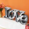 Bright Zeal 16" x 7" Large LOVE Decor For Bedroom LED Marquee Sign (MIRROR Front) - LOVE Sign Light Home Decor For Wall And Table - Wedding Decorations Lights - Romantic Signs Valentines Day Dcor view 4