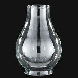 B&P Lamp 2 Inch by 5 3/8 Inch Clear Glass Lamp Chimney for Vintage and Antique Style Lighting
