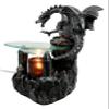 Ebros Smaug Castle Guardian Dragon Electric Oil Burner Tart Warmer Aroma Scent Statue 9.5" Tall Figurine Dungeons and Dragons Decorative Decor for Aromatherapy Accessory Halloween Prop view 4