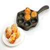Norpro Cast Iron Danish Aebleskiver Pan Makes 7 Filled Pastries 6.5" 2-Pack view 1