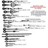Takane Thin Mini Pendulum Movement - Clock Repair Kit - Choose a Size view 2