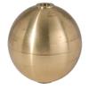 B&P Lamp 3 Inch Hollow Brass Ball view 2