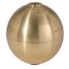 B&P Lamp 3 Inch Hollow Brass Ball view 3