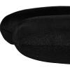 Bookishbunny Soft Memory Foam U Shaped Travel Pillow Neck Support Headrest Cushion (Black) view 4