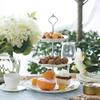 Cupcake Stand- Jusalpha 3-Tier White Porcelain Cake Stand Dessert Stand-Cupcake Stand-Tea Party Serving Platter, Comes in a Gift Box- Free Sugar Tong view 4