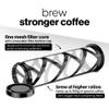 COFFEE BEAR  Cold Brew Coffee Maker and Iced Tea Brewer, Large 1.3L (44oz) Borosilicate Glass Pitcher with Reusable Mesh Filter, Easy to Clean, Dishwasher Safe view 3