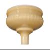 B&P Lamp Embossed Nu-Gold Torchiere Shade view 2