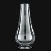 B&P Lamp 2 3/8" X8 1/4" Lip Fitter Clear Glass Chimney view 1