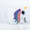 Thumbs Up UK Unicorn Color Changing 10 oz Ceramic Coffee Mug view 2