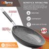 DaTerra Cucina 11" Nonstick Ceramic Frying Pan with Lid  Oven & Induction Safe, High Heat Resistant Nonstick Cookware, Dishwasher Safe, Durable & Stylish - Volcanic Black Speckled  Made in Italy view 2