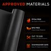 3 Pack Non-Stick Heavy Duty Oven Liners Set for Bottom of Electric Oven by Grill Magic - Thick, Heat Resistant Fiberglass Mat - Easy to Clean, Reduce Spills, Stuck Foods & Clean Up - BPA Free view 3