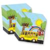 School Bus Birthday Party Supplies Set Plates Napkins Cups Tableware Kit for 16 view 4