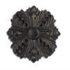 Urbanest Set of 2 Eve Medallion Drapery Holdbacks, Burnt Gold view 2