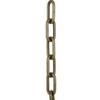 B&P Lamp Antique Brass Finish 0 Gauge Heavy Duty Chain view 2