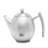 Venoly Stainless Steel Tea Pot With Removable Infuser For Loose Leaf and Tea Bags, Hot Water Fast to Boil, Dishwasher Safe and Heat Resistant (Silver, 1 Quarts/Liters) view 1