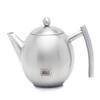 Venoly Stainless Steel Tea Pot With Removable Infuser For Loose Leaf and Tea Bags, Hot Water Fast to Boil, Dishwasher Safe and Heat Resistant (Silver, 1 Quarts/Liters) view 4