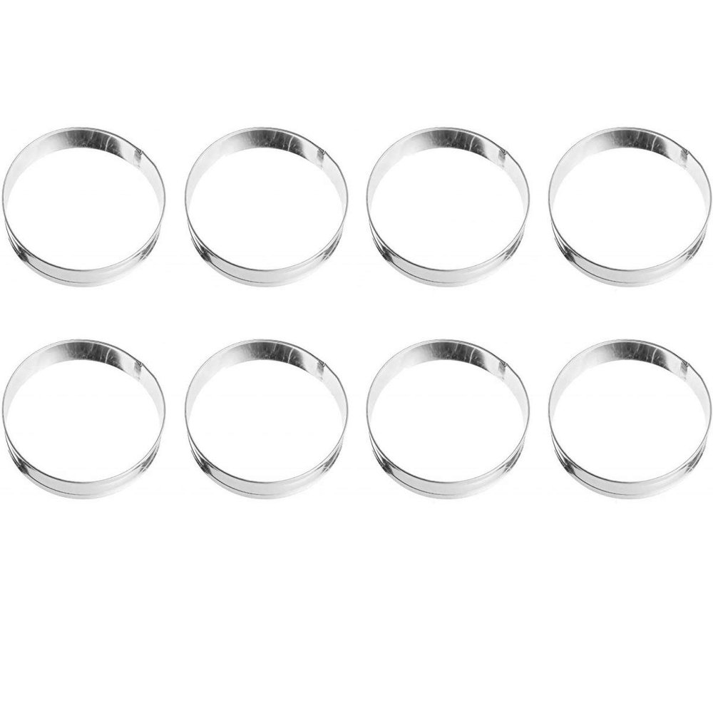 Norpro 3775 Muffin Rings, 2 Packs of 4 (for 8 Rings Total)