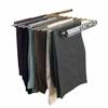 Rev-A-Shelf 30" Pull Out Wire Frame for 9 Pairs of Trouser Pant Rack for Space Saving Home Closet Storage Organization, Chrome, PSC-3014CR view 2