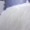 unite down 100% Real Mongolian Lamb Fur Cushion Cover/Pillowcase (20x20inch, White) view 2
