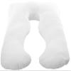 Cheer Collection White Pillowcase for U Shaped Pillow view 1